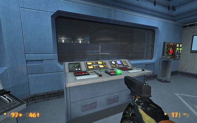 Jeśli chcesz, możesz zlikwidować stwora w drugiej klatce - Questionable Ethics - Eksperymentując | Questionable Ethics | Black Mesa - Black Mesa - poradnik do gry