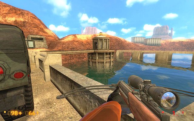 Drugi sposób jest nieco trudniejszy - Surface Tension - Na tamie | Surface Tension | Black Mesa - Black Mesa - poradnik do gry