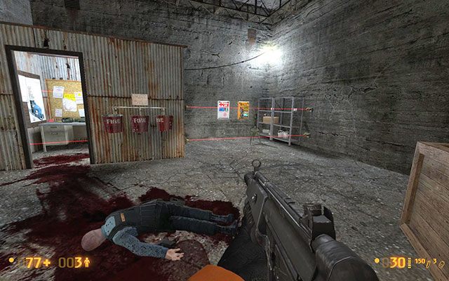 Rusz dalej ścieżką w prawo - Surface Tension - Między minami | Surface Tension | Black Mesa - Black Mesa - poradnik do gry