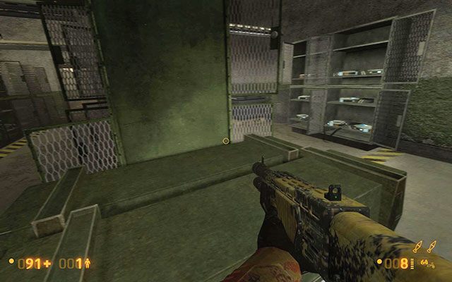 Po chwili zostaniesz wpuszczony do zbrojowni - Surface Tension - Wsparcie artyleryjskie | Surface Tension | Black Mesa - Black Mesa - poradnik do gry