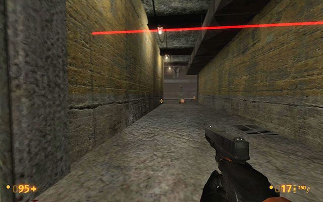 Twoją jedyną drogą jest kanał, który to musisz wpierw otworzyć odkręcając zawór, aby dostać się do po drabinie na dół - Forget About Freeman - W kanałach | Forget About Freeman | Black Mesa - Black Mesa - poradnik do gry