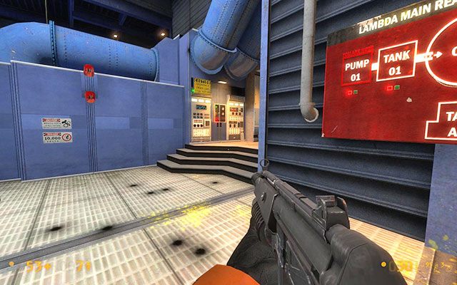 Powróć na górę i podejdź do panelu z dźwignią - Lambda Core - Ochłodzenia czas | Lambda Core | Black Mesa - Black Mesa - poradnik do gry