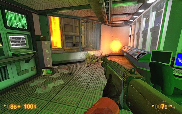 07 - Najważniejszy spośród wszystkich teleporterów, gdyż pozwala ruszyć w dalszą drogę - Lambda Core - Teleportacja | Lambda Core | Black Mesa - Black Mesa - poradnik do gry