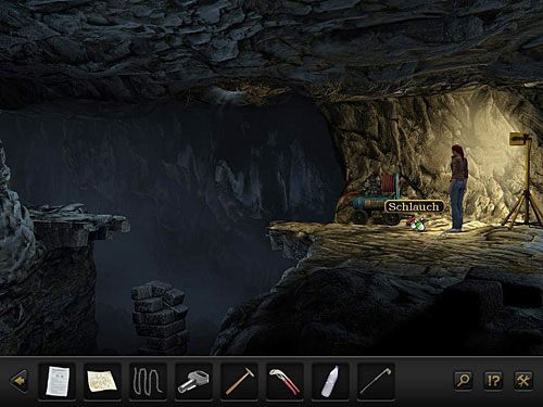 Następnie napełnij nim pistolet, który z powrotem przymocuj do węża - Przedostań się do Emre | Rozdział 2 - Göbekli Tepe, Turcja | Secret Files 3 - Secret Files 3: The Archimedes Code - poradnik do gry