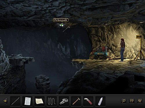 Teraz weź pistolet ciśnieniowy połączony z resztą maszyny i wetknij go w szczelinę w sklepieniu podziemi, po czym uruchom urządzenie - Przedostań się do Emre | Rozdział 2 - Göbekli Tepe, Turcja | Secret Files 3 - Secret Files 3: The Archimedes Code - poradnik do gry