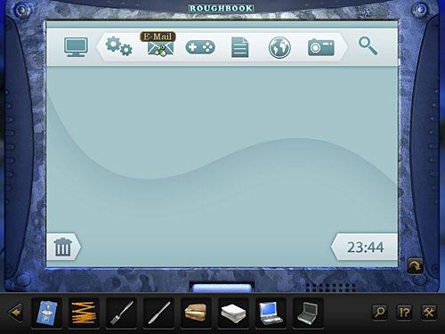 W notebooku przejrzyj skrzynkę mailową - Wydostań się z wraku | Rozdział 2 - Göbekli Tepe, Turcja | Secret Files 3 - Secret Files 3: The Archimedes Code - poradnik do gry