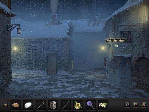 Zejdź po sieci na ziemię i mieczem odetnij zwisający z dachu po prawej sznur - Unieszkodliw strażników; Dostań się do celi | Rozdział 3 - Florencja, Italia - Secret Files 3: The Archimedes Code - poradnik do gry