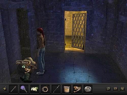 Następnie biegnij do celi An-Nasira i część pozostałych jeszcze Ninie resztek ryb wetknij mu do kieszeni - Śledź An-Nasira | Rozdział 3 - Florencja, Italia | Secret Files 3 - Secret Files 3: The Archimedes Code - poradnik do gry