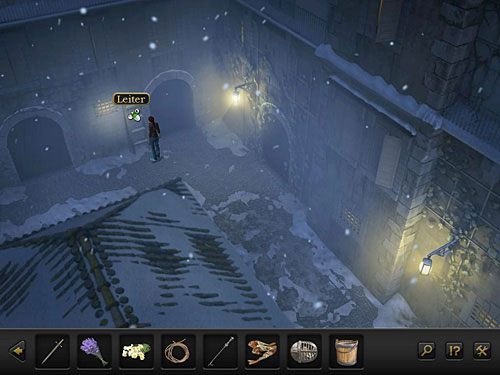 Przy następnej powtórce z zaułka, gdzie zamroziłeś część drogi, weź stojącą przy przejściu na wprost drabinę - Śledź An-Nasira | Rozdział 3 - Florencja, Italia | Secret Files 3 - Secret Files 3: The Archimedes Code - poradnik do gry