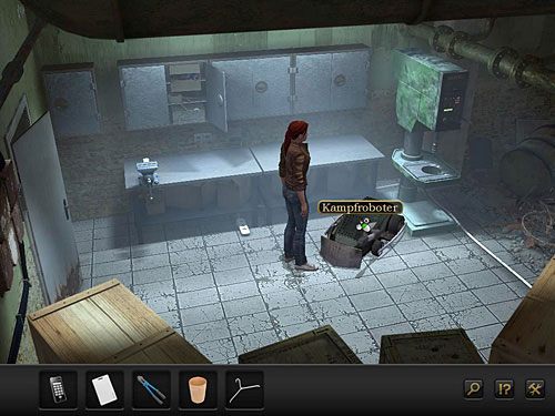 Ujrzysz tam identycznego robota bojowego - Pokonaj robota | Rozdział 5 - Alcatraz, USA | Secret Files 3 - Secret Files 3: The Archimedes Code - poradnik do gry