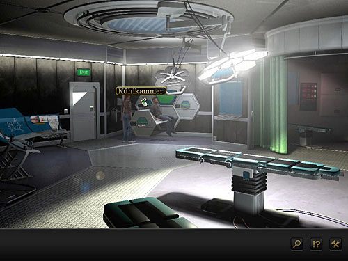 Sprawdź też obie zamknięte komory chłodnicze: po lewej i po prawej - Dotrzyj na drugi brzeg | Rozdział 7 - CERN, Szwajcaria | Secret Files 3 - Secret Files 3: The Archimedes Code - poradnik do gry