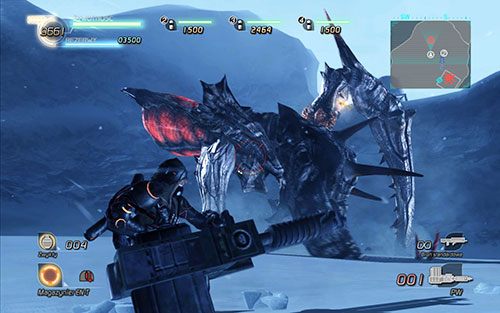 Nim dostaniesz się na śmigłowiec ewakuacyjny będziesz musiał zmierzyć się z pierwszym bossem - Poradnik do gry Lost Planet 2 - Prolog - Lost Planet 2 - poradnik do gry