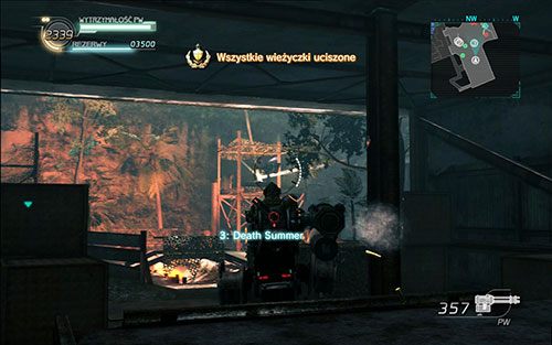 Będąc na górze czym prędzej skieruj się do garażu po prawej - znajdziesz tam bowiem bardzo przydatny PW - Rozdział 3 - Sektor 1 | Epizod 1 | Lost Planet 2 - Lost Planet 2 - poradnik do gry