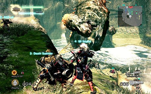 Rozpocznij aktywację terminali - zwiększenie rezerw przyda Ci się do walki z ogromnym Akridem typu G, który za kilka chwil wynurzy się z wody - Rozdział 3 - Sektor 3 - BOSS | Epizod 1 | Lost Planet 2 - Lost Planet 2 - poradnik do gry