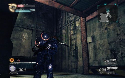 Po oczyszczeniu pomieszczenia - szczególną uwagę zwróć na przeciwnika z tarczą, gdyż dość ciężko jest go zlikwidować - udaj się drabiną na górę, gdzie zakończysz sektor - Rozdział 2 - Sektor 1 | Epizod 2 | Lost Planet 2 - Lost Planet 2 - poradnik do gry