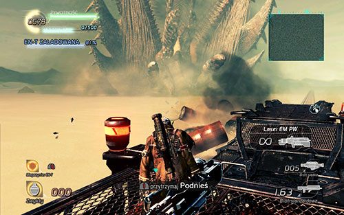 Na wagonach znajdziesz dwa rodzaje zabezpieczeń - jedne podpięte tylko dwa bolcami, po jednym z każdej strony - Rozdział 1 | Epizod 3 | Lost Planet 2 - Lost Planet 2 - poradnik do gry