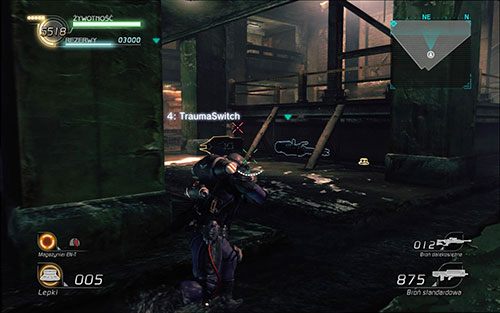 Tym razem nim udasz się na główną arenę - tam gdzie znajduje się również ring, po zejściu po schodach skręć w prawo i udaj się do wejścia od tyłu - Rozdział 1 - Sektor 1 | Epizod 4 | Lost Planet 2 - Lost Planet 2 - poradnik do gry