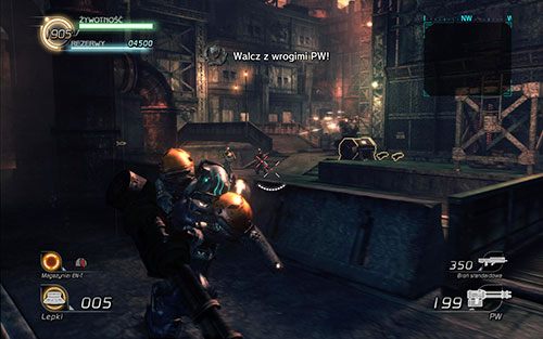 Tuż po rozpoczęciu misji użyj chwytaka, aby wyskoczyć z korytarza na powierzchnię - Rozdział 1 - Sektor 3 | Epizod 4 | Lost Planet 2 - Lost Planet 2 - poradnik do gry