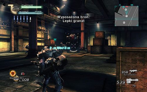 Pozostanie Ci już ostatni terminal do aktywacji, który strzeżony jest przez jednego wrogiego mecha jak i również wieżyczkę strzelniczą - Rozdział 2 - Sektor 1 | Epizod 4 | Lost Planet 2 - Lost Planet 2 - poradnik do gry