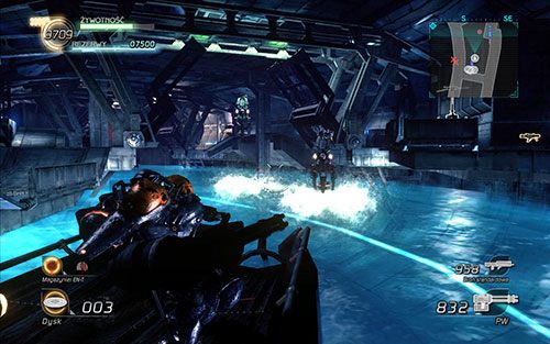 Ostatnią fazą rozdziału jest wydostanie się z doków odpierając ataki żołnierzy - Rozdział 2 - Sektor 2 | Epizod 4 | Lost Planet 2 - Lost Planet 2 - poradnik do gry