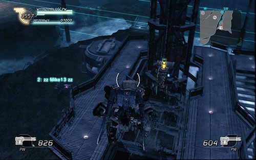 Tuż nad brzegiem znajdziesz następny terminal oraz jeszcze jeden nowy typ PW, którym możesz pokierować - Rozdział 3 - Sektor 2 | Epizod 4 | Lost Planet 2 - Lost Planet 2 - poradnik do gry