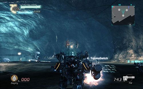 Postaraj się dobiec jak najszybciej do mecha, gdyż ułatwi Ci on walkę z wrogiem - Rozdział 4 - Sektor 1 | Epizod 4 | Lost Planet 2 - Lost Planet 2 - poradnik do gry