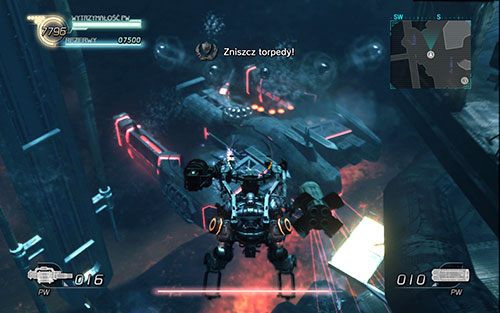 Walka z bossem - olbrzymim statkiem podwodnym będącą eksperymentalną bronią, jest wbrew pozorom dość łatwa i ogranicza się do wystrzelenia w jego stronę wszystkiego co tylko Ci się nawinie - Rozdział 5 - BOSS | Epizod 4 | Lost Planet 2 - Lost Planet 2 - poradnik do gry