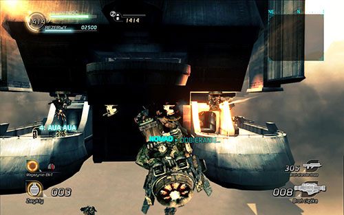 Po dość dłuższym filmie przerywnikowym przejmiesz kontrolę nad bohaterem - Rozdział 1 - Sektor 1 | Epizod 5 | Lost Planet 2 - Lost Planet 2 - poradnik do gry