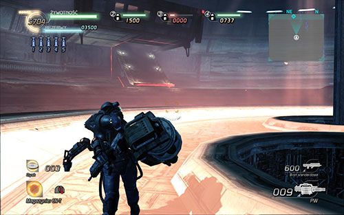 Aby zakończyć sektor musisz udać się do ładowni - będąc na najwyższym pierścieniu musisz używając chwytaka wdrapać się wąskim przejściem w centrum - Rozdział 2 - Sektor 1 | Epizod 6 | Lost Planet 2 - Lost Planet 2 - poradnik do gry