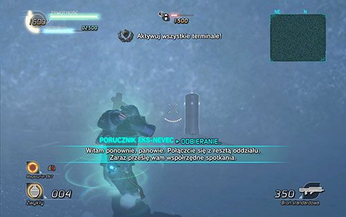 Drugi sektor jest równie prosty - rozpoczynasz będąc już na planecie, aktualnie panuje dość mocna śnieżyca, przez co niewiele widać - Rozdział 3 - Sektory 1, 2 | Epizod 6 | Lost Planet 2 - Lost Planet 2 - poradnik do gry