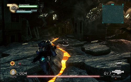 Możesz udać się również na lewo od wodospadu z energią termalną i terminalem - Rozdział 4 - Sektor 5 | Epizod 6 | Lost Planet 2 - Lost Planet 2 - poradnik do gry