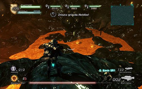 Trafisz do dość niewielkiej lokacji z jednym terminalem - znajdziesz go niemalże pod miejscem gdzie stoisz - Rozdział 4 - Sektor 6 | Epizod 6 | Lost Planet 2 - Lost Planet 2 - poradnik do gry