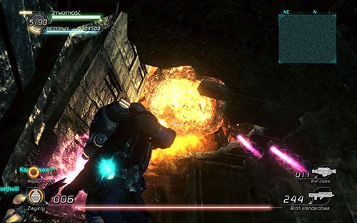 Bardzo niewielka i dość krótka lokacja - niemalże od razu pojawi się świecąca kula - Rozdział 4 - Sektor 9 | Epizod 6 | Lost Planet 2 - Lost Planet 2 - poradnik do gry