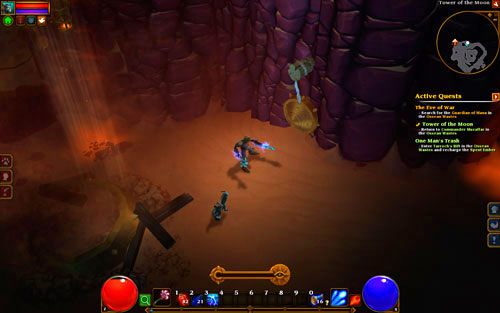 Trzeci fragment, w postaci fujarek (Robotic Pipes), odnajdziesz podczas wykonywania misji pobocznej: Shadow of the Skara - Torchlight 2: Robot Parts | Ukryte zadania - Torchlight 2 - poradnik do gry