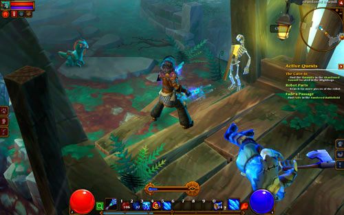 Zdobycie piątej i równocześnie ostatniej części robota jest zdecydowanie najtrudniejsze - Torchlight 2: Robot Parts | Ukryte zadania - Torchlight 2 - poradnik do gry