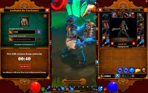 Kiedy pokonasz wszystkich czterech przeciwników, otworzy się portal do specjalnego, magicznego ulepszacza artefaktów - Torchlight 2: Elemental Oasis | Ukryte zadania - Torchlight 2 - poradnik do gry