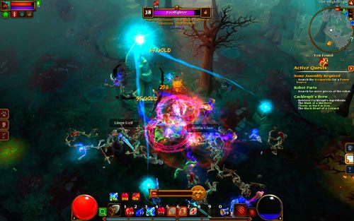 Ten sporych rozmiarów obszar przygotowano dla postaci pomiędzy 37 a 39 poziomem doświadczenia - The Blightbogs | Opis krain w Torchlight II - Akt III - Torchlight 2 - poradnik do gry