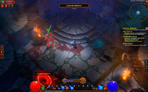 Nieduży rejon, na który składa się arena oraz korytarz do niej prowadzący - Arena of Slaughter | Opis krain w Torchlight II - Akt III - Torchlight 2 - poradnik do gry