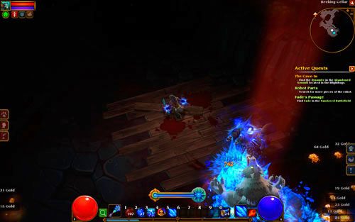 Miejscówka nie ma żadnych konkretnych wymagań co do poziomu bohatera, ale warto dysponować herosem na co najmniej 40 levelu - Reeking Cellar | Opis krain w Torchlight II - Akt III - Torchlight 2 - poradnik do gry