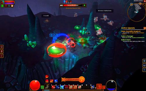 Lokacja przeznaczona dla postaci pomiędzy 38 a 40 poziomem doświadczenia, będąca łącznikiem pomiędzy rejonem The Blightbogs a Scrapworks - Middenmine | Opis krain w Torchlight II - Akt III - Torchlight 2 - poradnik do gry