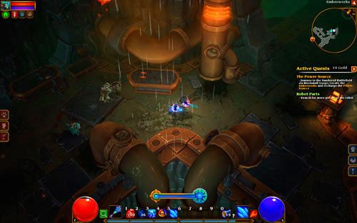 Twierdza krasnoludów została stworzona dla bohaterów na co najmniej 45 poziomie doświadczenia - Emberworks | Opis krain w Torchlight II - Akt III - Torchlight 2 - poradnik do gry