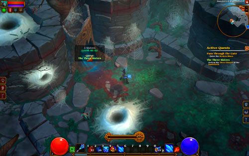 Niewielki obszar, który można odwiedzić dopiero po złożeniu Trill-Bot 4000 do kupy (ukryta misja Robot Parts) - 3 Sisters | Opis krain w Torchlight II - Akt III - Torchlight 2 - poradnik do gry