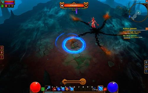 Podziemie zamieszkują głównie pająki oraz nietoperze, ale głównym daniem są trzy siostry, których pokonanie jest Twoim celem - 3 Sisters | Opis krain w Torchlight II - Akt III - Torchlight 2 - poradnik do gry