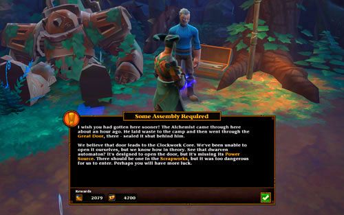 Region: Imperial Camp, The Rotted Path, The Blightbogs - Some Assembly Required | Zadania główne w Torchlight II - Akt III - Torchlight 2 - poradnik do gry