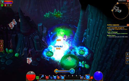 Na wysypisku czeka Cię naprawdę trudna walka z władcą bagna - Bloatfangiem - Some Assembly Required II | Zadania główne w Torchlight II - Akt III - Torchlight 2 - poradnik do gry