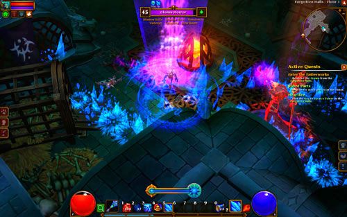 Po wejściu do zamku czeka Cię niełatwa przeprawa z całą masą Varkolynów oraz umarlaków - Enter the Emberworks | Zadania główne w Torchlight II - Akt III - Torchlight 2 - poradnik do gry