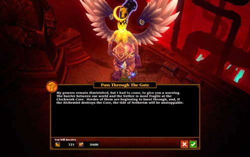 W ten sposób rozpoczniesz kolejną misję - Into the Dark - Pass Through The Gate | Zadania główne w Torchlight II - Akt III - Torchlight 2 - poradnik do gry