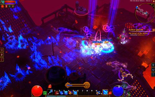 Region: The Broken Mines - The Heart of the World | Zadania główne w Torchlight II - Akt III - Torchlight 2 - poradnik do gry