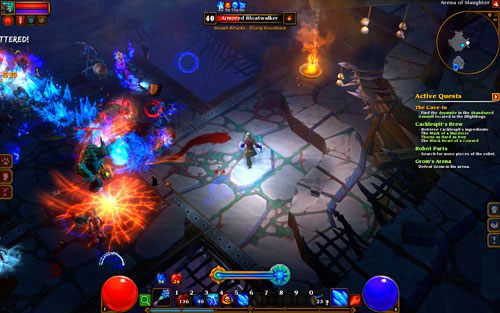 Wyposażony we wszystkie trzy przedmioty, powróć do zleceniodawcy - Cacklespits Brew | Zadania poboczne w Torchlight II - Akt III - Torchlight 2 - poradnik do gry