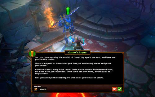 Region: Arena of Slaughter - Groms Arena | Zadania poboczne w Torchlight II - Akt III - Torchlight 2 - poradnik do gry